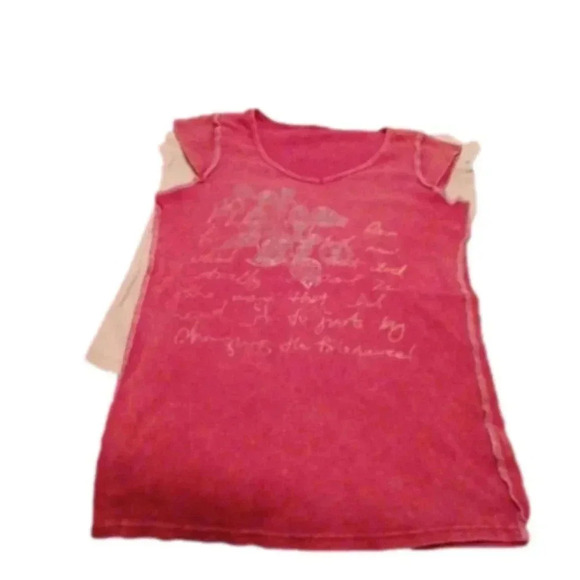 🍭🌹 Red top with flower decorations - Picture 4 of 11